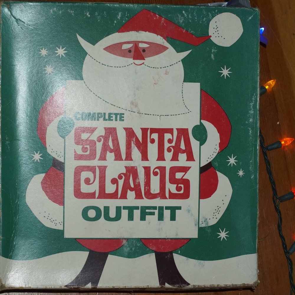 Santa Clause Outfit Vintage